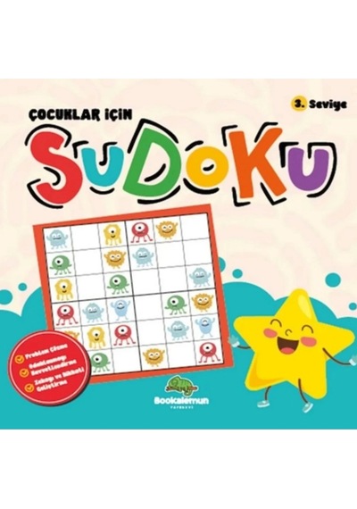Mey İthalat Çocuklar İçin Sudoku 3. Seviye
