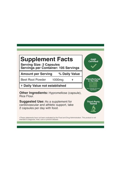 Double Wood Beet Root 1000mg 210 Capsul.usa Menşei.4038