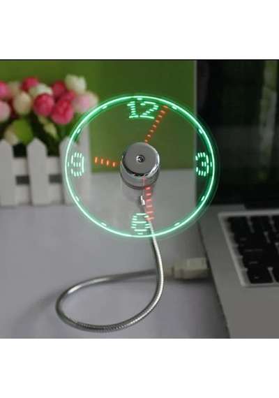 Programlanabilir Led Mesaj Gösteren Usb Mini Fan