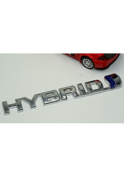 Dk Hybrid Bagaj Krom Metal 3m 3d Logo Amblem