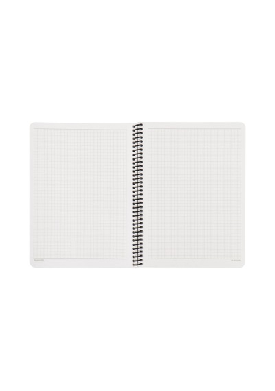 Keskin Color Hisli Şeyler A4 Kareli Spiralli Stickerli Defter Dinlenmek İstiyorum 124-Pembe