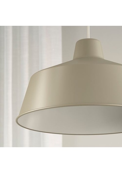 Ikea Sjömakt Sarkıt Lamba, Bej-dişbudak, 38 Cm