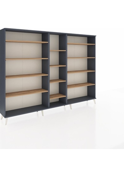Arges Dolap 11 Raflı 220x30x163 Antrasit-antrasit/çam Antrasıt/atlas Çam - Antrasıt Arges Dolap 11 Raflı 220x30x163 Antrasit-antrasit/çam Antrasıt/atlas Çam - Antrasıt