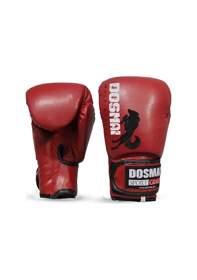 Dosmai Profesyonel Hava Alır Boks Kick Boks Eldiveni Kırmız El344 Kırmızı