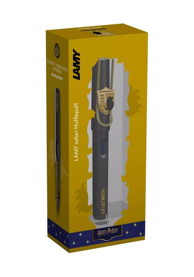 Lamy Safari Harry Potter Hufflepuff Özel Üretim Dolma Kalem - Ef Sarı