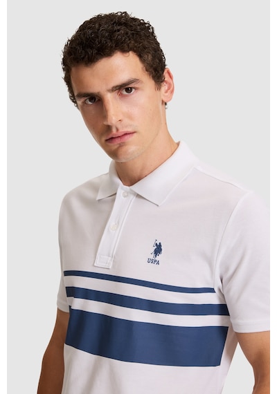 U.S. Polo Assn. U.s. Polo Assn. Erkek Beyaz Tişört 50326995-vr013