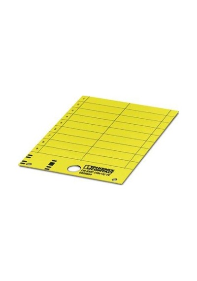 Phoenix Contact Us-Emp 49X15 Ye- Thermomark Card Uyumlu Boş Sar
