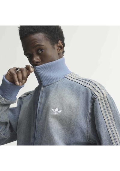 Adidas Ks4970 Denım Fb Tt Erkek Eşofman Üstü Mavi