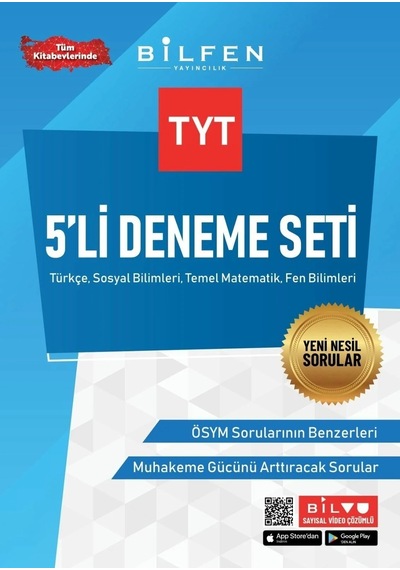 TYT 5'li Deneme -  Bilfen Yayınları
