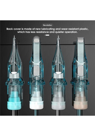 Wjx Ultra Cartridges - 0801 Rl Round Liner Long Taper - Kartuş Dövme İğnesi