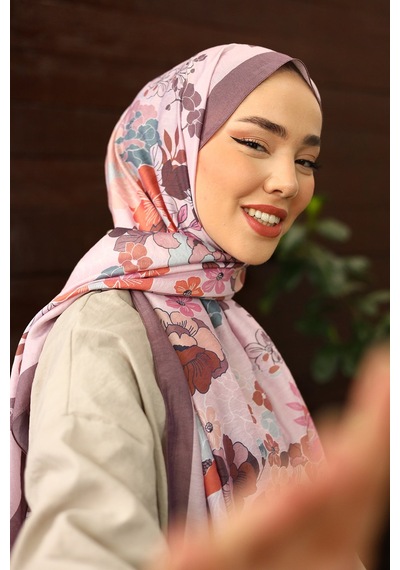Silk Home Olinda Şal 49004-14 Gül Kurusu