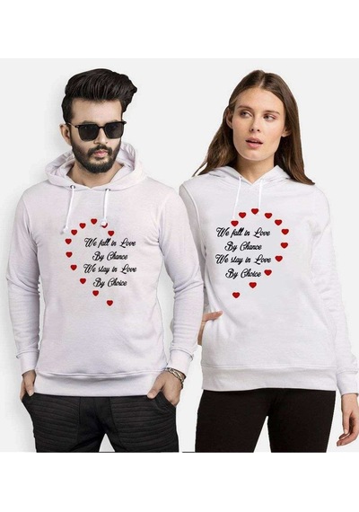Tshirthane We Fall Sevgili Kombinleri Kapüşonlu Kombini
