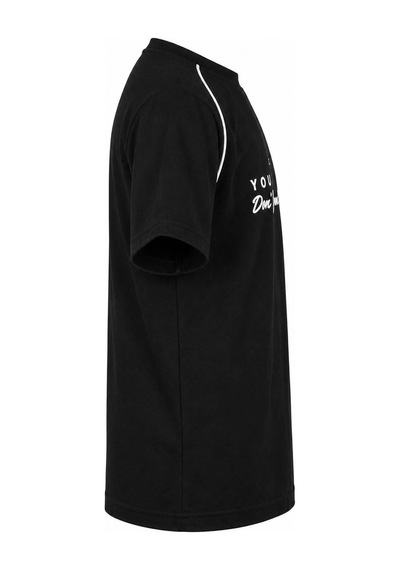 Trender Enjeksiyon Baskı Siyah Erkek Çocuk T-shirt 8031