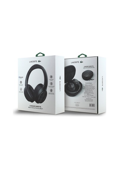 Lacoste LH01 ANC Taşıma Çantalı Katlanabilir Bluetooth 5.4 Kulak Üstü Kulaklık