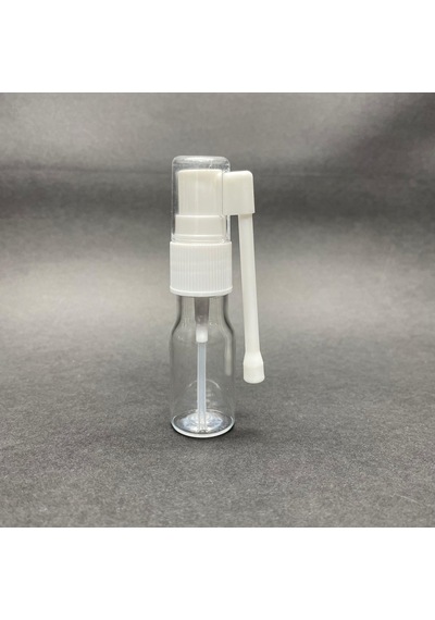 10 Cc Pet Şişe - Beyaz Oral Spreyli - 10 Ml Boğaz Spreyli Plasti