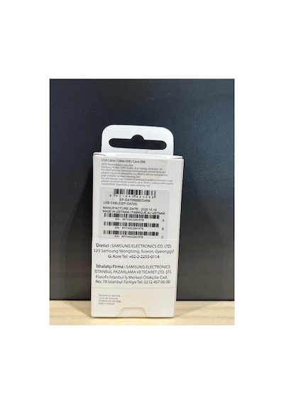 Ep-da705b Typec Typec Kablo 25w - Siyah Samsung Uyumlu  Türkiye Garantili 0