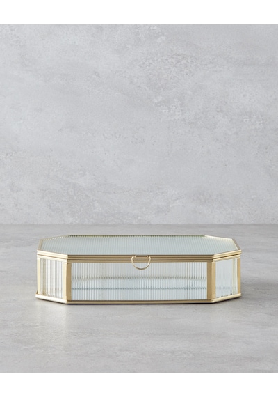 English Home Manny Cam Dekoratif Kutu 24x15,5x5,5 Cm Gold