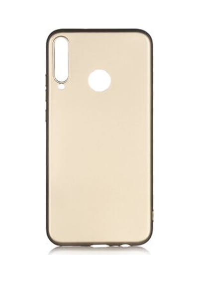 Huawei P40 Lite E Kılıf Esnek Yapılı İnce Slim Silikon Kapak Ryc/premier Gold