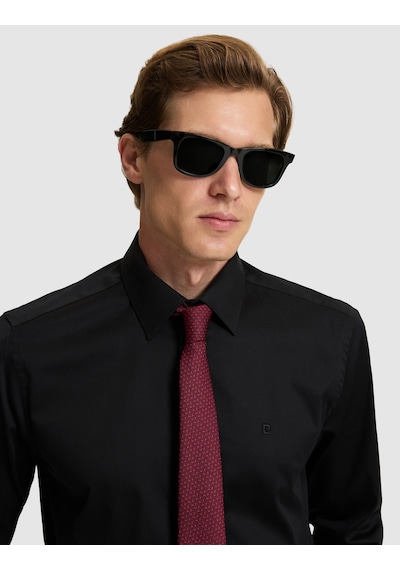 Pierre Cardin Erkek Siyah Gömlek Basic 50328765-vr046