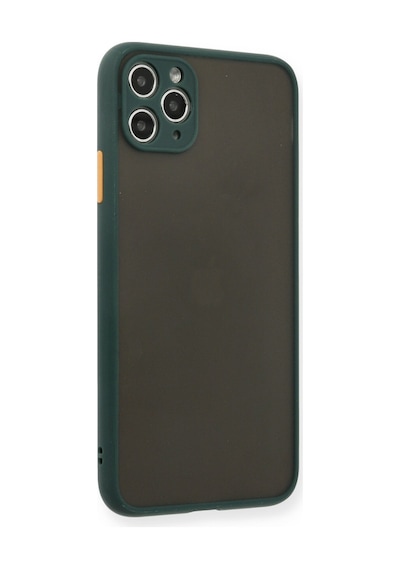 Apple iPhone Uyumlu  11 Pro Max Kılıf Montreal Silikon Kapak -  Yeşil