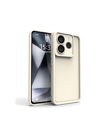 Xiaomi Redmi Note 14 Kılıf Lansman Kamera Korumalı Çıkıntılı Kenarlı Yumuşak Renkli Silikon