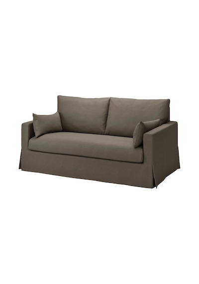 Ikea Gri Modern Kanepe - 2'li Kanepe Kılıfı