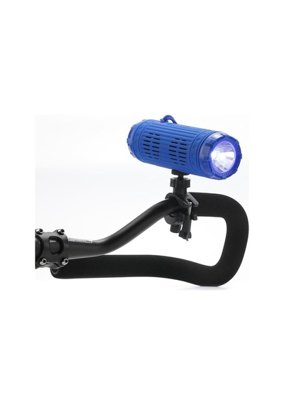 T6 Led 1200 Mah Bluetooth Hoparlörlü Su Geçirmez Powerbankli Usb Şarjlı Bisiklet Farı 001