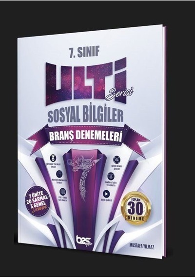 2023 7.Sınıf Sosyal Bilgiler Ulti Branş Deneme -  BES Yayınları