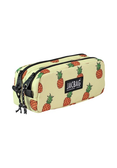 Jacbag Dual Pouch-iki Bölmeli Kalem Kutusu-ananas Renk:ananas