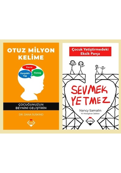 Sevmek Yetmez + Otuz Milyon Kelime Seti 2 Kitap