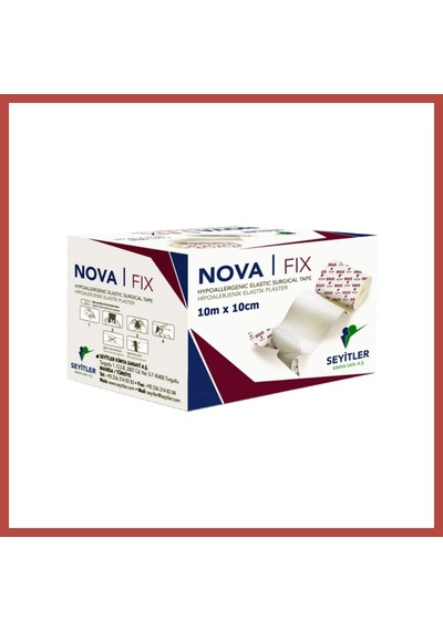 Bezos Fıx Flaster 10m X 10cm Hipoalarjenik Elastik Flaster Erdotıca