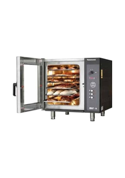 Maksan Elektrik Isıtmalı 6 Tepsili Konveksiyonlu Patisseri Fırın