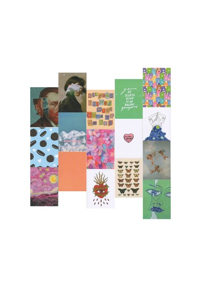 Mottolu Sanatsal Poster Seti 16 Adet A5