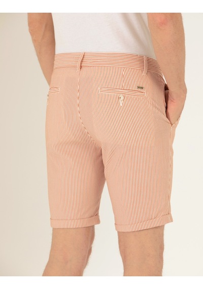 Pierre Cardin Erkek Turuncu Şort / Bermuda 50264862-vr051 Turuncu