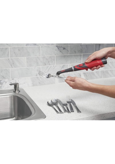 Lexroo Reveal Power Scrubber Takmak İçin, Yumuşak Kıllar Ve 6 Mikrofiber Pedli Cırt Cırtlı Başlık Çok Renkli