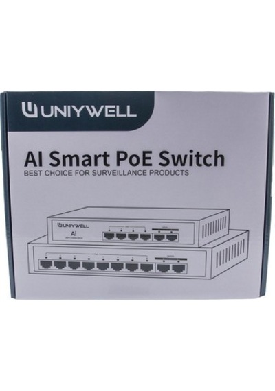 Unıywell 8+2 + 1spf Port Poe Swicth