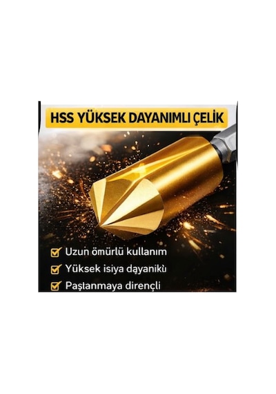 Freed Tools Plastik Boru Açma Pvc Pprc Boru Tamir Delme Genişletme Onarımı İçin 3lü Havşa Seti