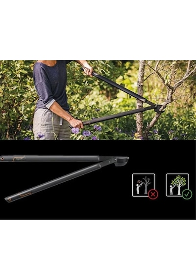 Fiskars L38 Singlestep Bypass Dal Budama Makası L