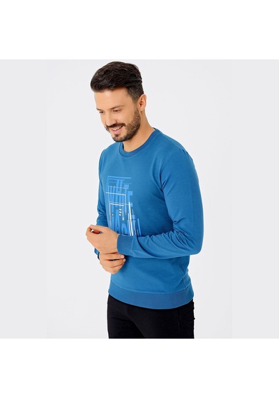 Petrol Uhlsport Erkek Sweatshirt Rush Petrol