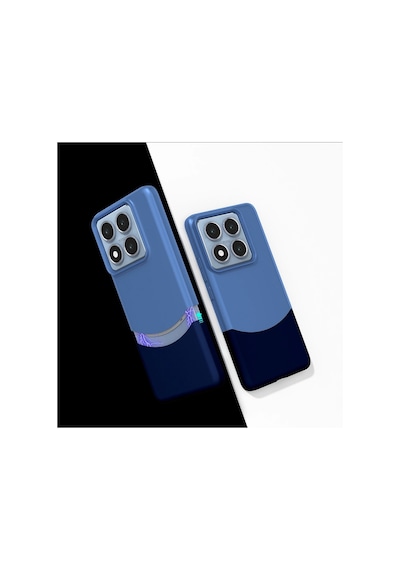 Xiaomi 14t Kılıf Magsafe Şarj Kartlıklı Mıknatıslı Duble 1.7mm Kapak Kart Bölmeli Lacivert Siyah Gri