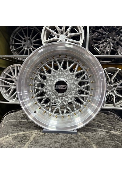 16 İnç 4x100 Bbs 9-10 Ofset Gümüş Jant Modeli 4 Adet