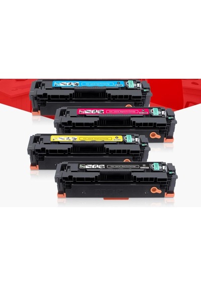 Canon I-Sensys MF645CX CRG054 CMYK 4 Renk Uyumlu Toner Seti
