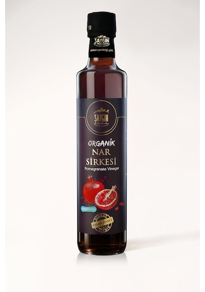 Saygın Doğal Fermente Organik Nar Sirkesi 500 Ml