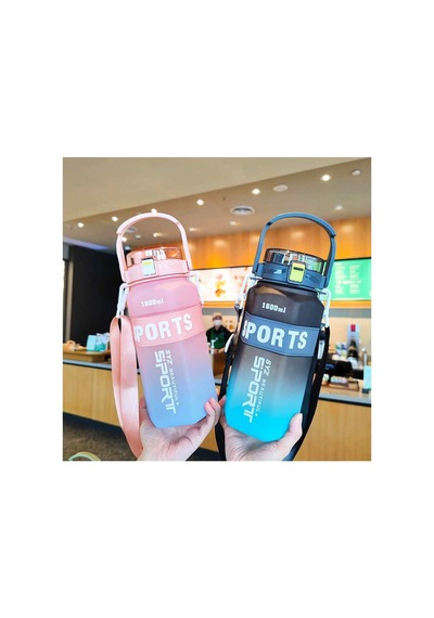 Sport Su Matarası 1600 Ml Bpa İçermez Alk2962 Evimdeyokyok Çok Renkli