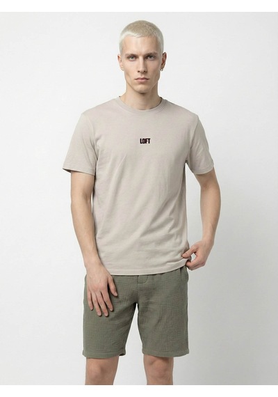 Loft Regular Fit Taş Erkek T-shirt Lf2042492