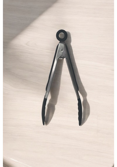 Silikon Servis Yemek Maşası - 23cm