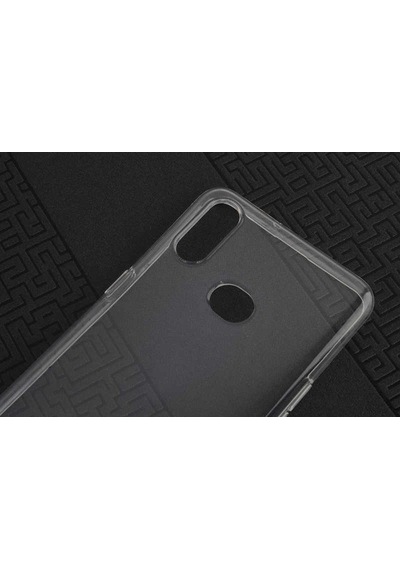 Samsung Uyumlu Galaxy A10s Kılıf Zore Süper Silikon Kapak Renksiz