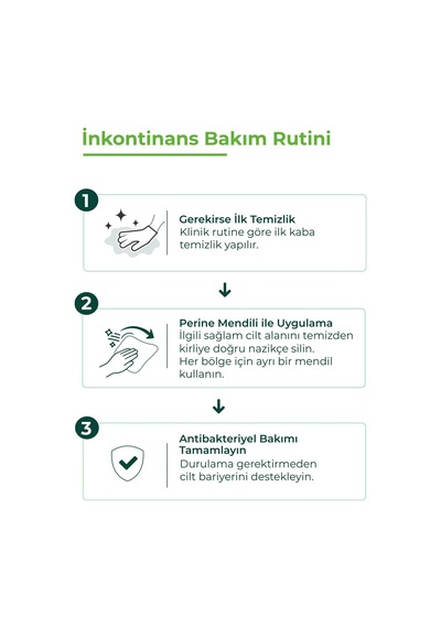 Mediseptik Antibakteriyel Perine Bölgesi Temizleme Havlusu 50 Li X 12 Adet