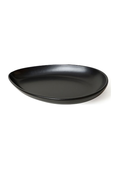 Keramika Mat Siyah Serenity Kayık Tabak 24 Cm 2 Adet 956 Siyah