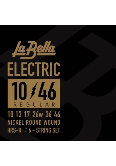La Bella Hrs-r Elektro Gitar Teli 10-46 Rock Ve Metal İçin İdeal